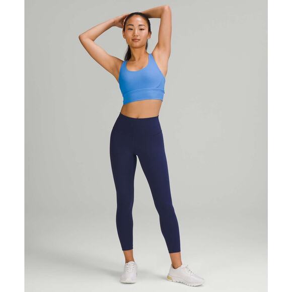 Lululemon Wunder Train High‑Rise Tight 25” Everlux Size 0 Night Sea - Picture 5 of 8